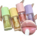 Pack de 4 aceites labiales con color y sabor a frutas, esencia labial en gel hidratante - Quierox - Tienda Online