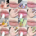 Pack de 4 aceites labiales con color y sabor a frutas, esencia labial en gel hidratante - Quierox - Tienda Online