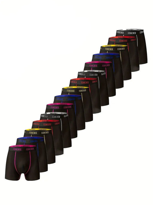 Pack de 8 calzoncillos bóxer ajustados de secado rápido para hombre - Quierox - Tienda Online