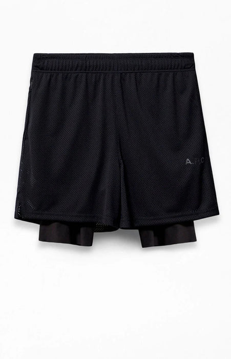 PACSUN Pantalones cortos ARC Active Green Mesh 2 en 1 - Quierox - Tienda Online