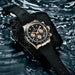 Pagani Design - Reloj de cuarzo para hombre con cronógrafo de cristal de zafiro - Quierox - Tienda Online