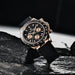 Pagani Design - Reloj de cuarzo para hombre con cronógrafo de cristal de zafiro - Quierox - Tienda Online
