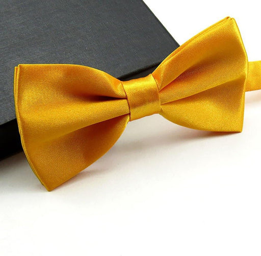 Pajarita clásica ajustable para Niños color amarillo - Quierox - Tienda Online