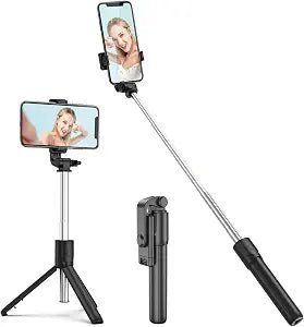 Palo selfie Tianle, trípode 4 en 1, extensible y portátil - Quierox - Tienda Online