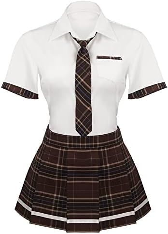 Paloli Conjunto de lencería de colegiala para mujer - Quierox - Tienda Online