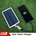 Panel solar 5V, interfaz USB, banco de energía para móvil, carga - Quierox - Tienda Online