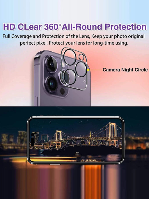 Pantalla templada de 3 piezas y película de lente de 3 piezas compatible con iPhone 11 - Quierox - Tienda Online