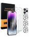Pantalla templada de 3 piezas y película de lente de 3 piezas compatible con iPhone 11 - Quierox - Tienda Online