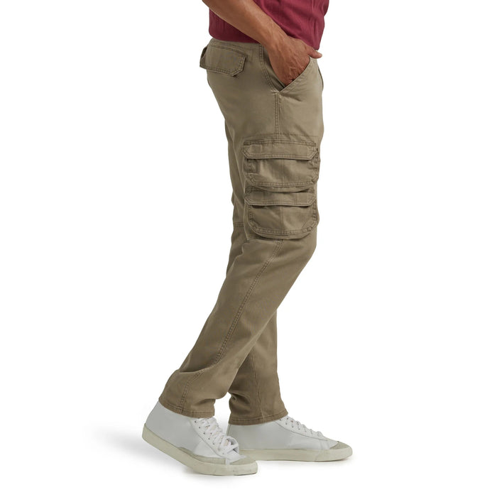 Pantalón cargo Wrangler® para hombre, elástico, de pierna cónica y corte regular. - Quierox - Tienda Online