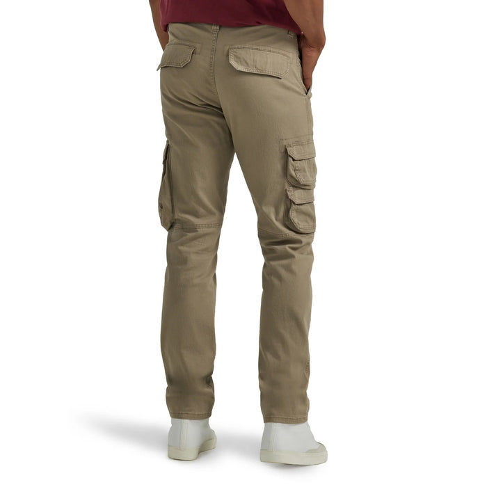 Pantalón cargo Wrangler® para hombre, elástico, de pierna cónica y corte regular. - Quierox - Tienda Online