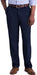 Pantalón casual Haggar de color caqui premium, corte clásico - Quierox - Tienda Online