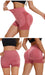 Pantalon corto de yoga para mujer, cintura alta, elasticidad abdominal, - Quierox - Tienda Online