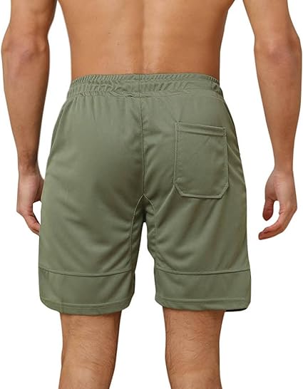 Pantalón corto deportivo para hombre, pantalones cortos de baloncesto para deportes al aire - Quierox - Tienda Online