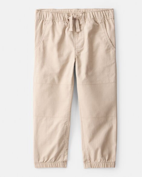 Pantalón deportivo de algodón para niño pequeño - Caqui - Quierox - Tienda Online