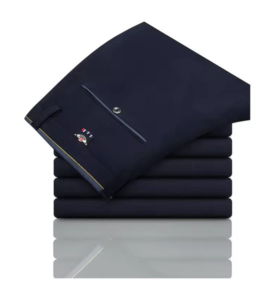 Pantalon sin hierro para hombre, pantalones clásicos, pantalón chino de negocios - Quierox - Tienda Online