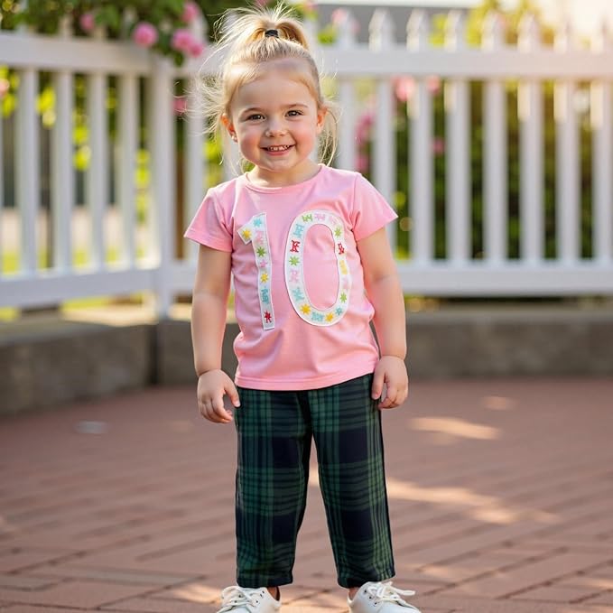 Pantalones a cuadros para niños y niñas pequeños - Quierox - Tienda Online