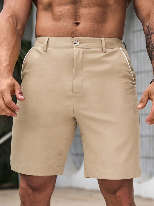 Pantalones cargo cortos para hombre, pantalones cortos rectos, pantalones cortos de playa - Quierox - Tienda Online