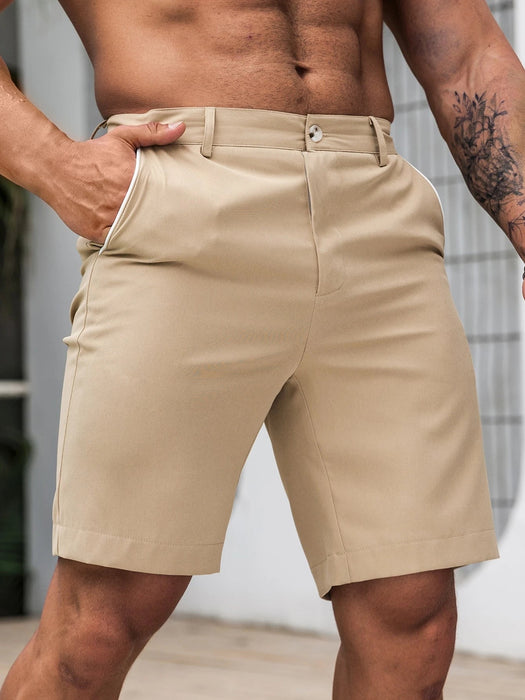 Pantalones cargo cortos para hombre, pantalones cortos rectos, pantalones cortos de playa - Quierox - Tienda Online