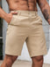 Pantalones cargo cortos para hombre, pantalones cortos rectos, pantalones cortos de playa - Quierox - Tienda Online