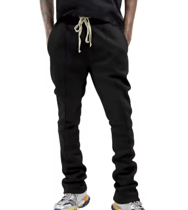 Pantalones casuales transfronterizos de primavera y otoño, pantalones de chándal acampanados a rayas - Quierox - Tienda Online