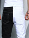 Pantalones con diseño de zanahoria y rotos con salpicaduras para hombre de Manfinity - Quierox - Tienda Online