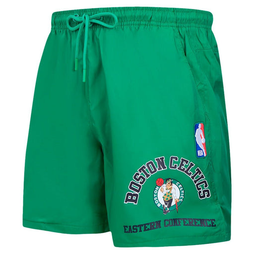 Pantalones cortos Boston Celtics Pro Standard Kelly Green Area Code para hombre - Quierox - Tienda Online