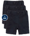 Pantalones Cortos Chinos De Uniforme Para Bebés Y Niños Pequeños, Paquete De 3 - Navy - Quierox - Tienda Online