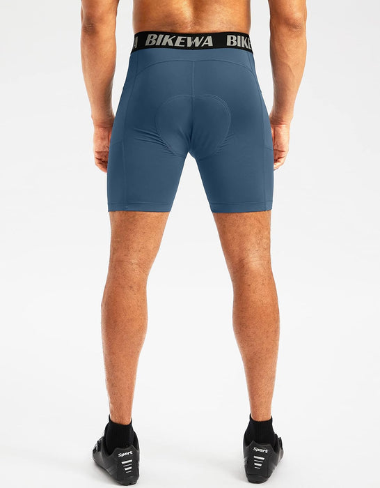 Pantalones cortos de ciclismo acolchados 4D para hombre, ropa interior de ciclismo - Quierox - Tienda Online