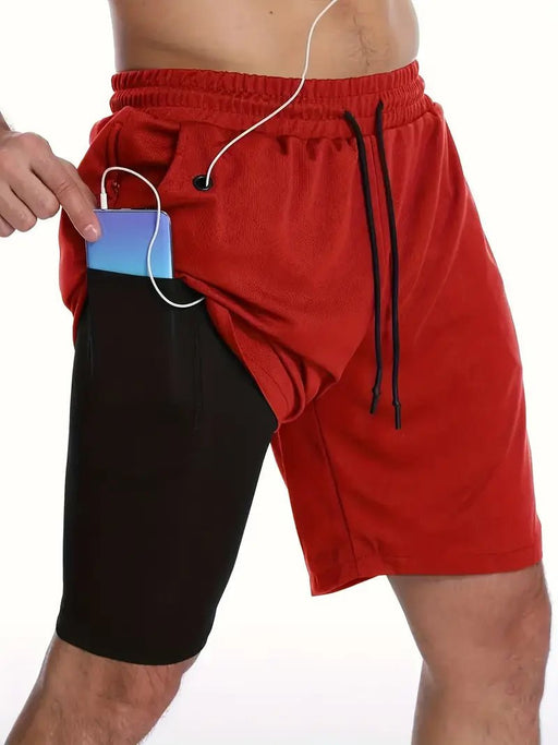Pantalones Cortos De Secado Rápido Con Bolsillos Con Cremallera - Quierox - Tienda Online
