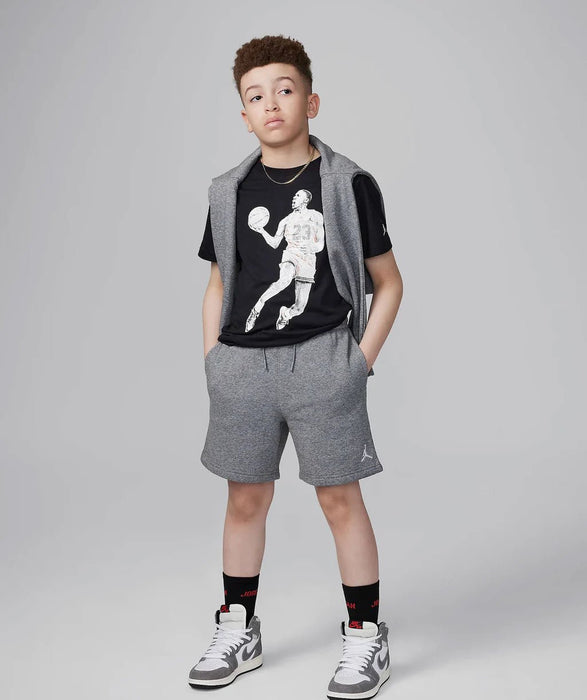 Pantalones cortos Jordan MJ Brooklyn Fleece Essentials para niños grandes - Quierox - Tienda Online