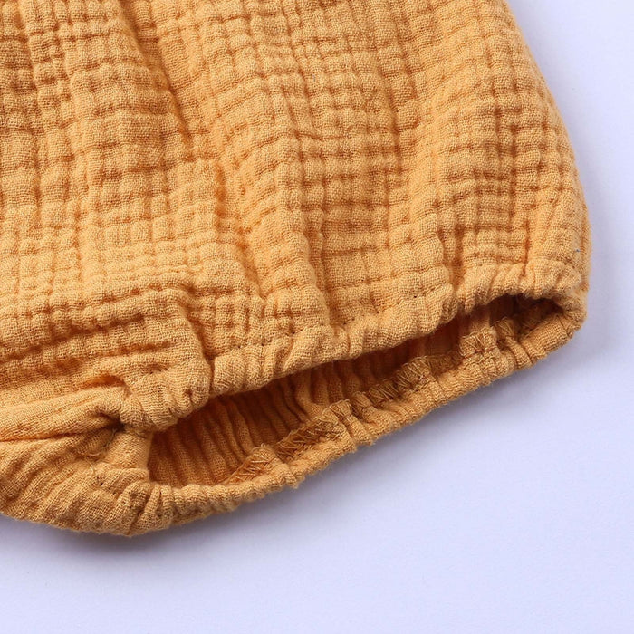 Pantalones cortos para bebé recién nacido, estampado liso, informales - Quierox - Tienda Online