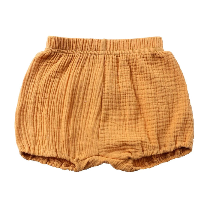 Pantalones cortos para bebé recién nacido, estampado liso, informales - Quierox - Tienda Online