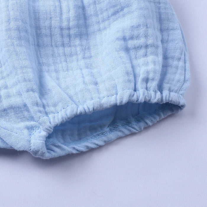 Pantalones cortos para bebé recién nacido, estampado liso, informales - Quierox - Tienda Online