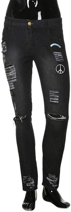 Pantalones De Bordado De Dibujos Animados para Hombre - Quierox - Tienda Online