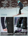 Pantalones de esquí de nieve para mujer con forro polar impermeable y aislante - Quierox - Tienda Online