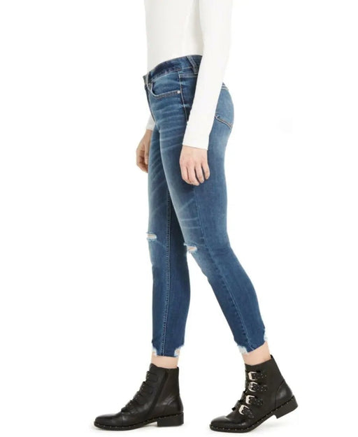 Pantalones de mezcla ajustados para mujer Vigoss Marley destruidos, azules - Quierox - Tienda Online