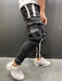 Pantalones de mezclilla estilo motero para hombre, ajustados tipo lápiz con detalle de bolsillo - Quierox - Tienda Online