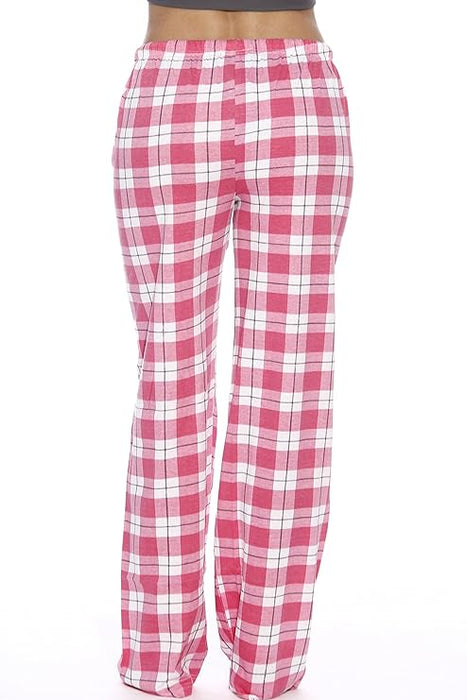 Pantalones de pijama a cuadros para mujer Just Love 100 % algodón jersey - Quierox - Tienda Online