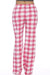 Pantalones de pijama a cuadros para mujer Just Love 100 % algodón jersey - Quierox - Tienda Online