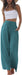 Pantalones de playa Faleave para mujer, de algodón y lino, holgados, de pierna ancha y estilo palazzo - Quierox - Tienda Online