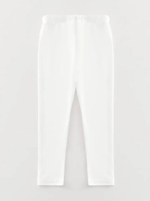 Pantalones de seda color leche de color liso - Quierox - Tienda Online