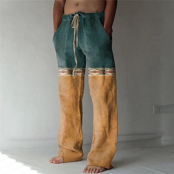 Pantalones para hombre, suaves, cómodos, holgados, de pierna ancha - Quierox - Tienda Online
