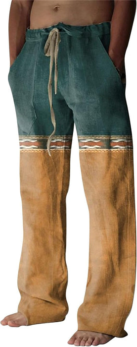 Pantalones para hombre, suaves, cómodos, holgados, de pierna ancha - Quierox - Tienda Online