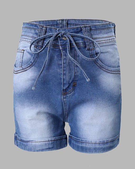 Pantalones vaqueros de verano para mujer, de cintura alta, ajustados - Quierox - Tienda Online
