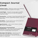 Pantone Official Cuaderno compacto rayado de 5,25 x 8,25 pulgadas,192pg - Quierox - Tienda Online