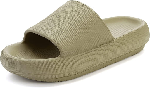 Pantuflas acolchadas para hombre y mujer BEIGE - Quierox - Tienda Online
