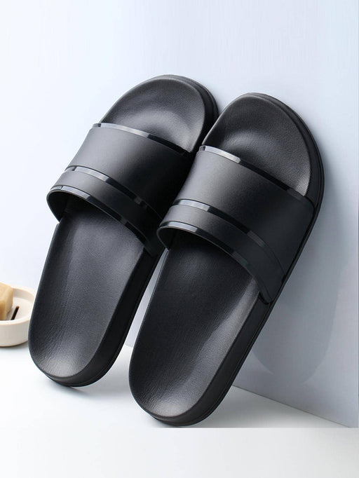 Pantuflas negras, sencillas, versátiles y casuales de primavera y verano - Quierox - Tienda Online