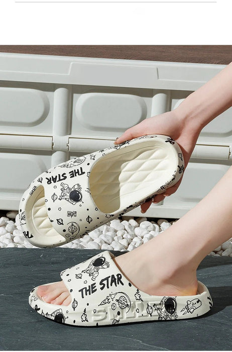 Pantuflas para mujer, para verano, uso exterior, para el hogar, baño, ducha, antideslizantes - Quierox - Tienda Online