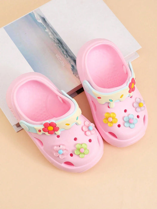 Pantuflas para niñas florales de moda y lindas, transpirables y antideslizantes - Quierox - Tienda Online