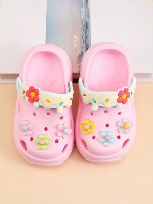 Pantuflas para niñas florales de moda y lindas, transpirables y antideslizantes - Quierox - Tienda Online